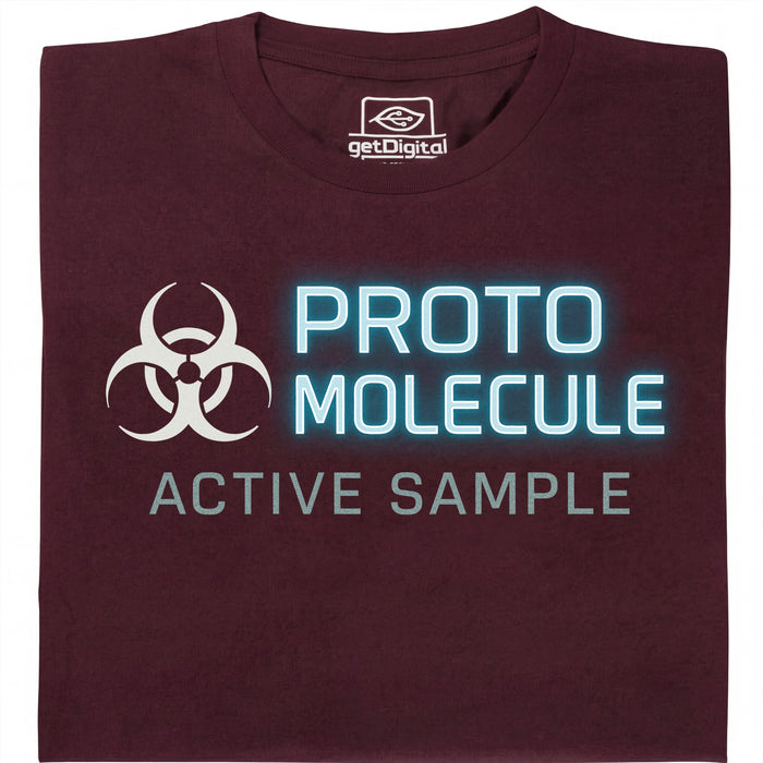 Protomolecule - Active Sample - Main view T-shirt Dark Red