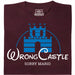 Sorry Mario - Vue principale T-shirt Rouge Foncé