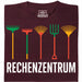 Datacentrum - Hoofdaanzicht T-Shirt Donkerrood