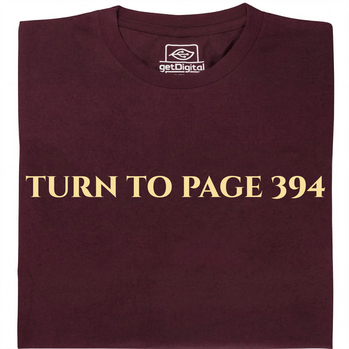 Turn To Page 394 - Main view T-Shirt Dark Red