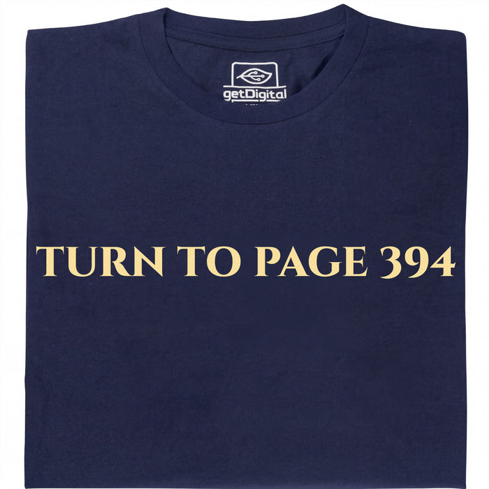 Turn To Page 394 - Main view T-Shirt Navy Blue