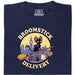 Broomstick Delivery - Il Gatto Prende in Mano il Servizio di Consegna - Veduta principale T-Shirt Blu Marino