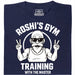 Training with the Master  - Main view T-Shirt Navy Blue