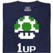 Shroom UP - Vue principale T-shirt Bleu Marine