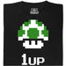 Shroom UP - Vue principale T-shirt Noir