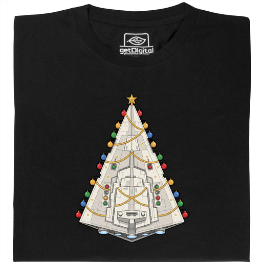 Tannenzerstörer - Weihnachten nach imperialer Vorschrift - Hauptansicht T-Shirt Schwarz