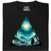 Triangle Landscape - Vista Principal Camiseta Negro
