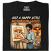 Happy Little Mushroom Cloud - Main view T-Shirt Black