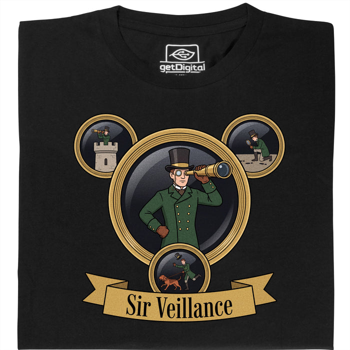Sir Veillance - Main view T-Shirt Black