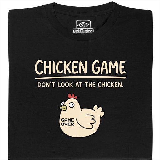 Chicken Game - Visione principale T-Shirt Nero