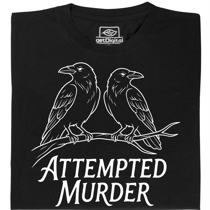 Attempted Murder - Vue principale T-shirt Noir