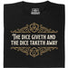 The Dice Giveth and the Dice Taketh Away - Vooraanzicht T-shirt Zwart