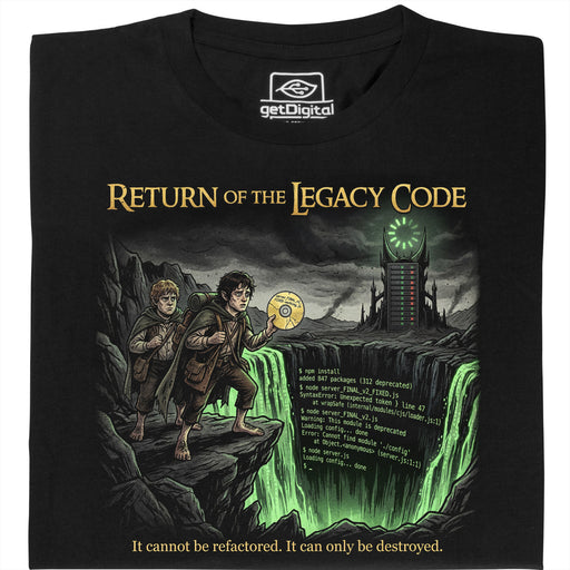 Return of the Legacy Code - Main view T-Shirt Black