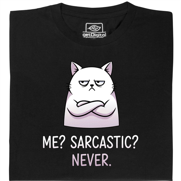 Definitely not sarcasm - Main view T-Shirt Black