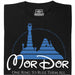 The Dark Lord's Fantasyland - Vista principal Camiseta Negro