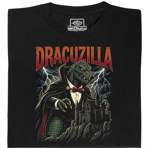 Dracuzilla - Main View T-Shirt Black