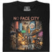 No Face City - Vista principale T-shirt Nero
