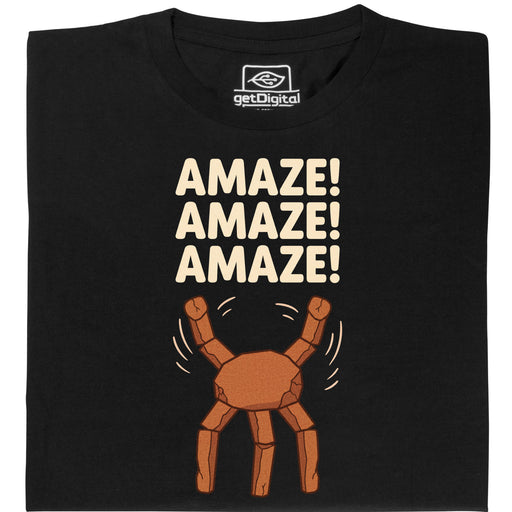 Amaze Amaze Amaze - Vista principale T-Shirt Nero