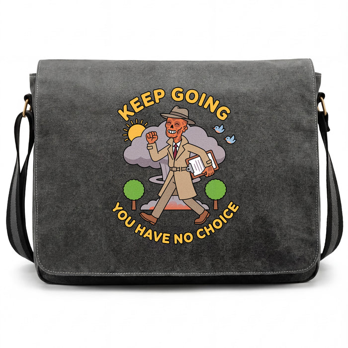 Keep Going, You Have No Choice - Vista frontale Borsa