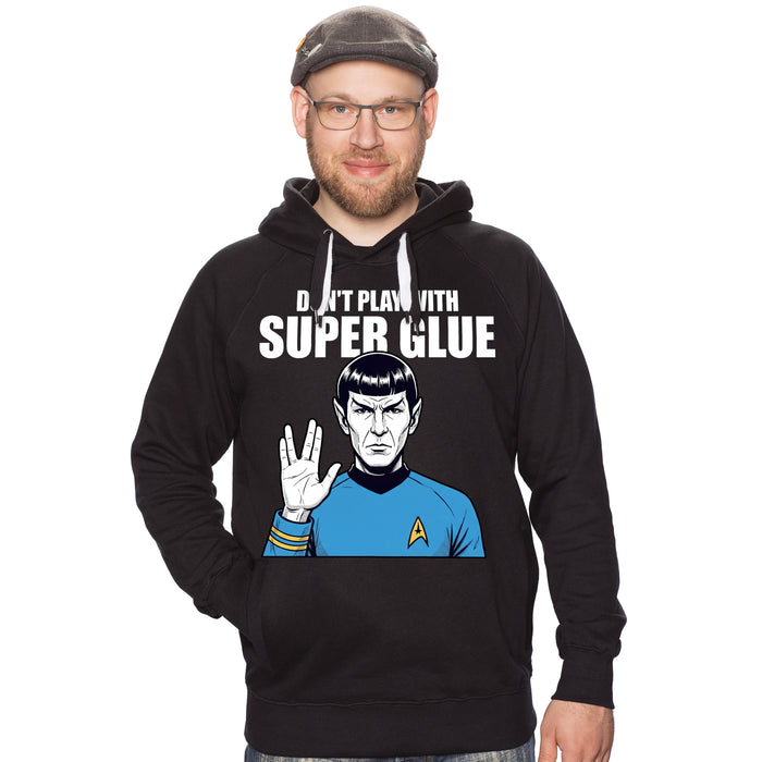 Don't Play With Super Glue - Hoodie Man Basti
