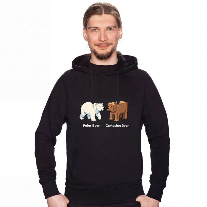 Cartesian Bear - Hoodie Uomo David