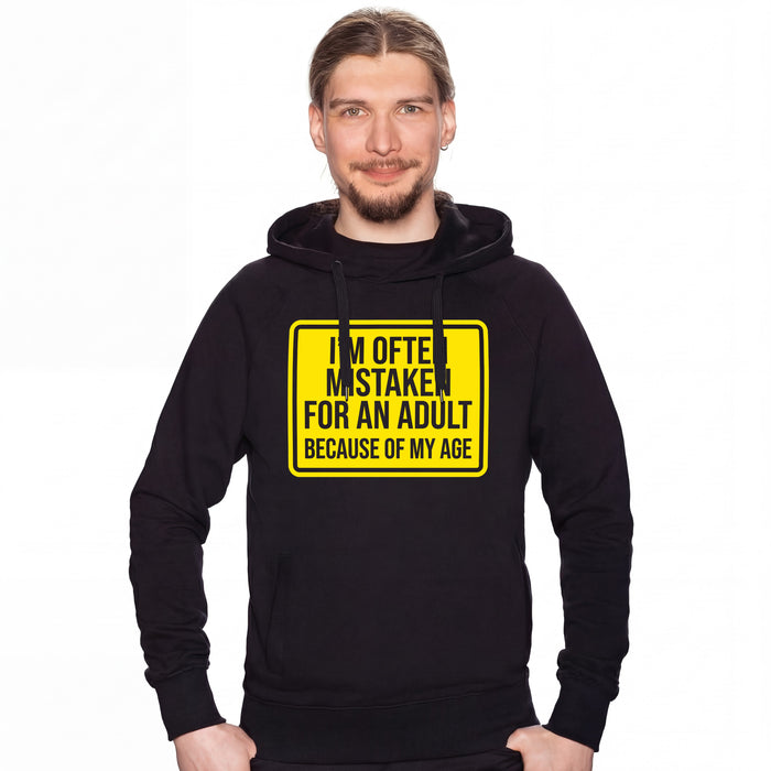 Mistaken For An Adult - Hoodie Homme David