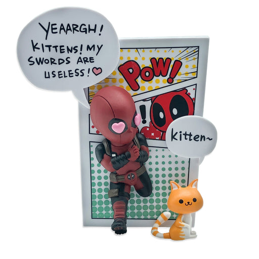 Marvel Mini Egg Attack Figur Deadpool bricht die vierte Wand