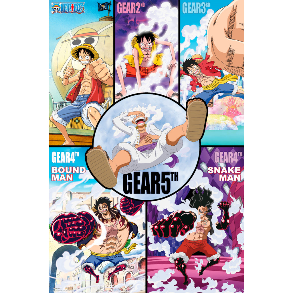 One Piece Poster Gear Entwicklung