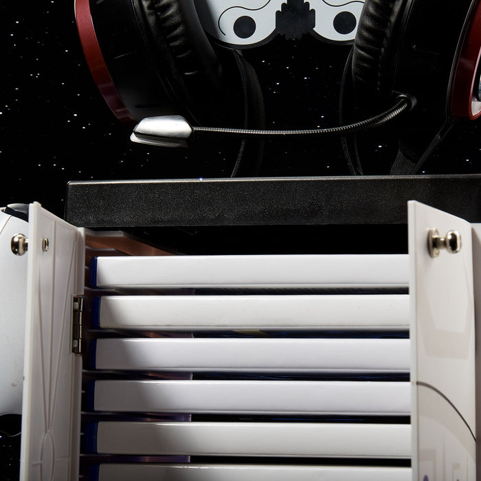 Original Stormtrooper Gaming-Locker mit Kopfhörerhalter