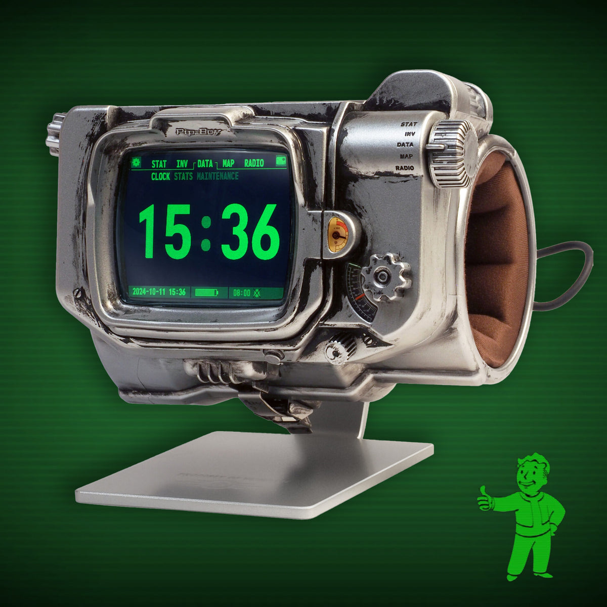 Fallout Pip-Boy 3000 MK V 公式レプリカ ダイキャスト製 Fallout Pip Boy 3000 MK V - Operational 1:1 Replica from the TV
