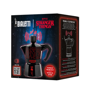 Stranger Things Original Cafetera espresso Bialetti con sonido