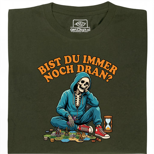 C'est encore ton tour ? - Vue principale T-Shirt Vert Foncé