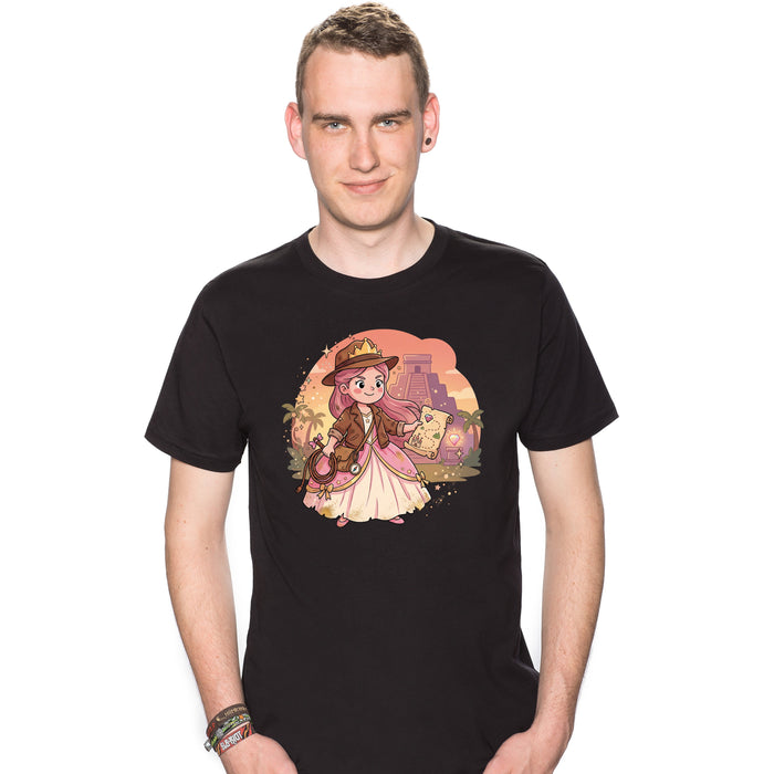 Nerdy Princess & The Lost Temple - T-Shirt Mann Colin