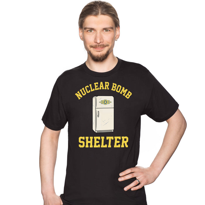 Nuclear Bomb Shelter Kühlschrank - T-Shirt Man David