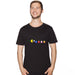 Waka Waka Weihnacht - Die Lichterkette als Festmahl - T-Shirt Mann Tobi