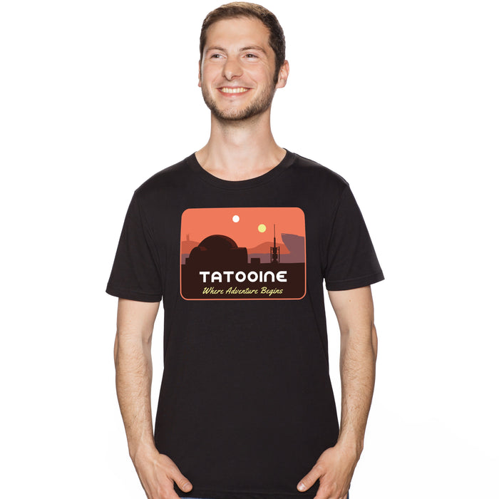 Where Adventure Begins - T-Shirt Mann Tobi