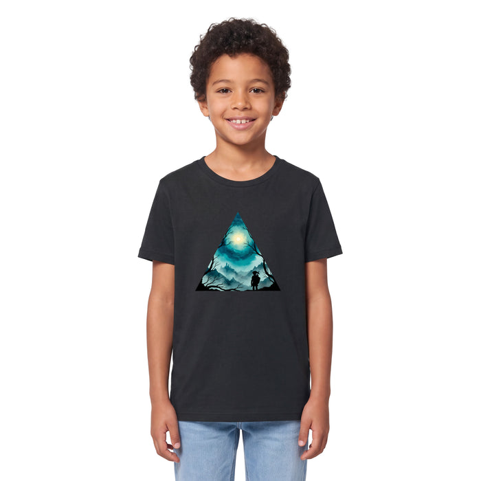 Triangle Landscape - Kindershirt Model Junge 1