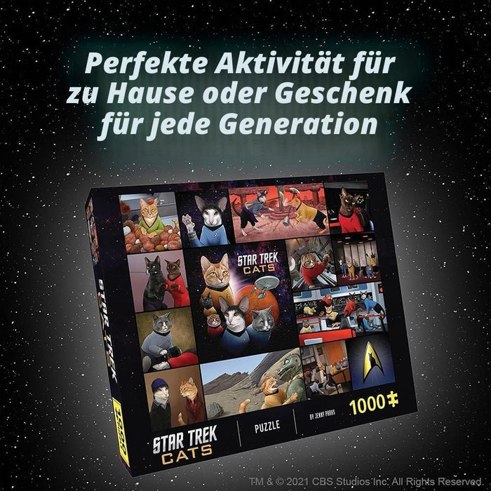 Star Trek Gatti Puzzle 1000 Pezzi - Gatti nello Spazio