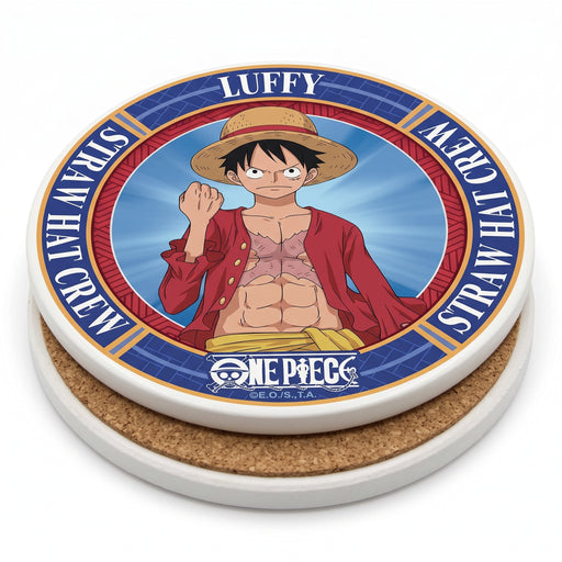 One Piece Keramik Untersetzer - Monkey D. Luffy