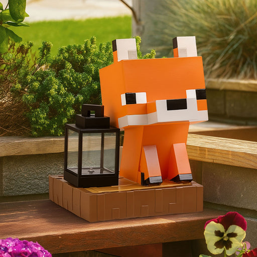 Minecraft Fuchs Solar Lampe