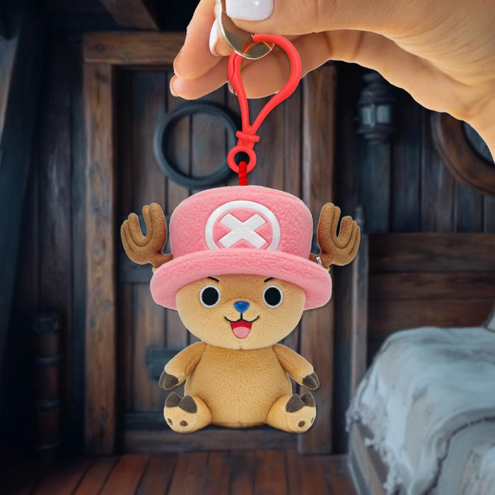 One Piece Tony Tony Chopper Plush Keychain