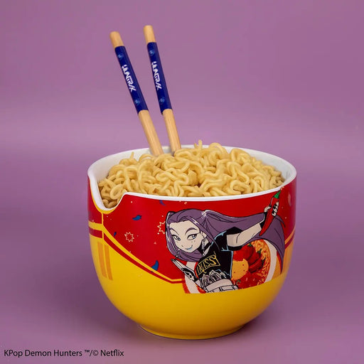 KPop Demon Hunters Ramen Bowl mit Stäbchen - Mira