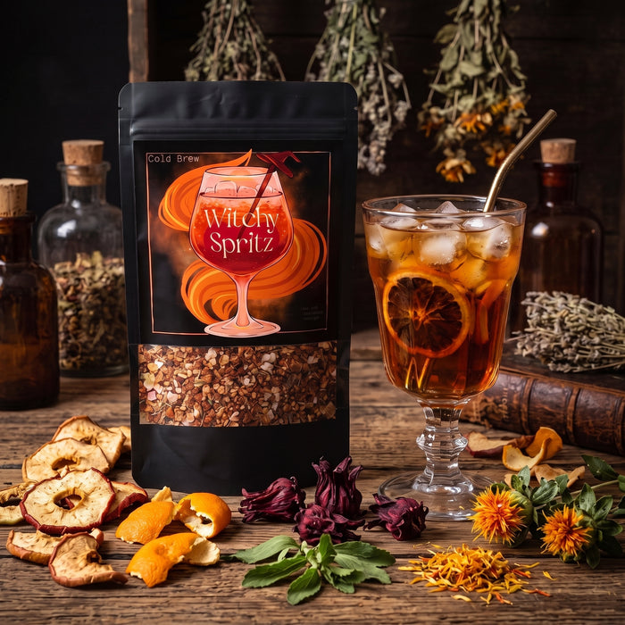 Witchy Spritz Cold Brew Thee - Bittersinaasappel Ijsthee (100g)