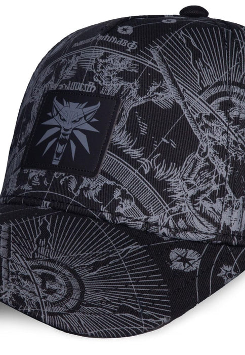 The Witcher Gorra Logo Negra