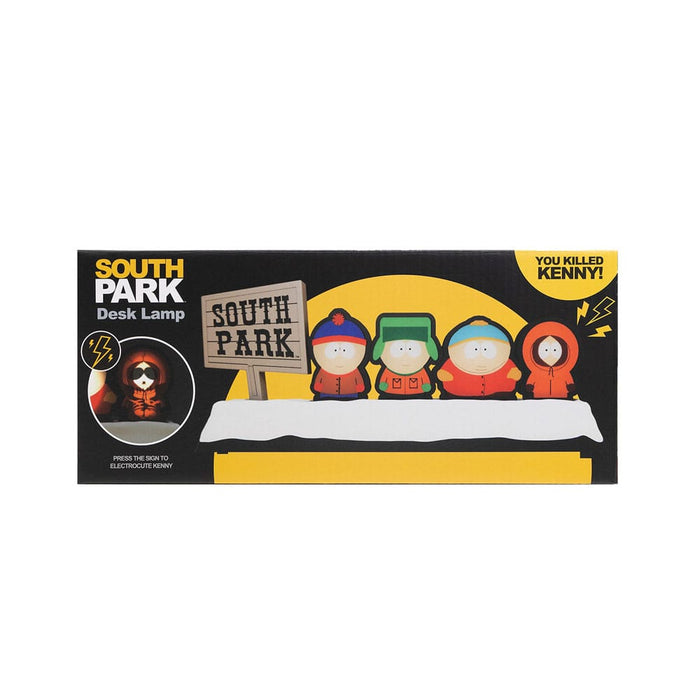 Lampe de bureau South Park avec gag d'électrocution de Kenny