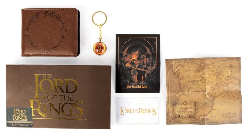 Set regalo portafoglio Il Signore degli Anelli
