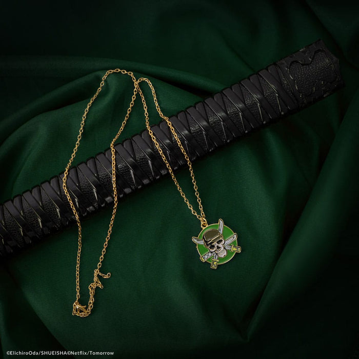 Collana One Piece con ciondolo di Zoro