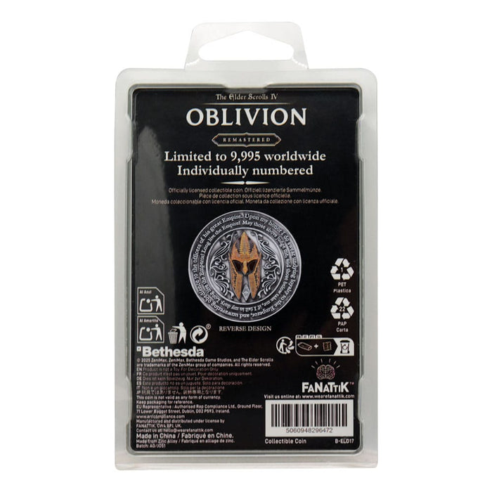 The Elder Scrolls IV: Oblivion moneda de colección Ciudad Imperial