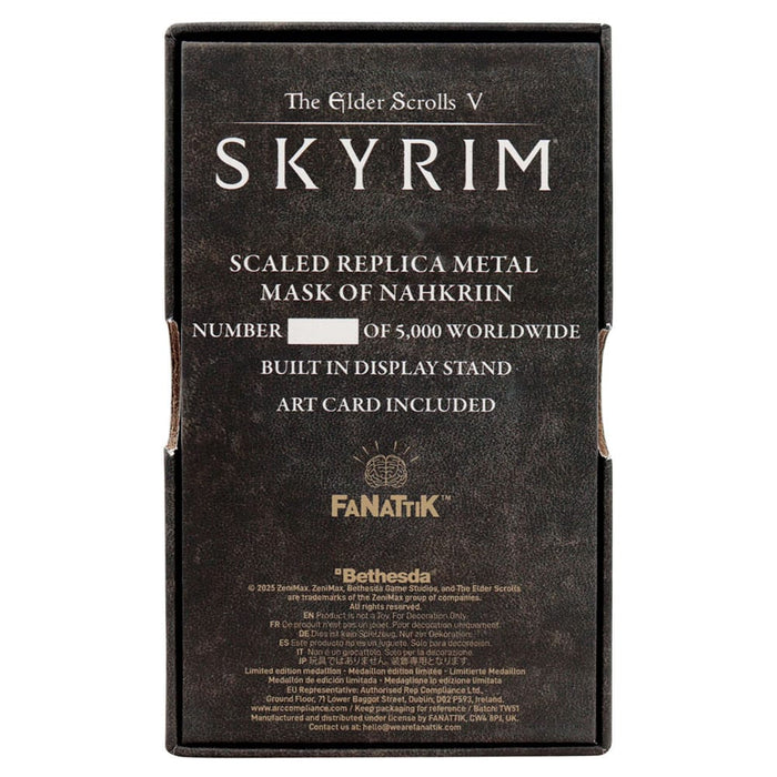 The Elder Scrolls V réplique masque de prêtre-dragon Nahkriin