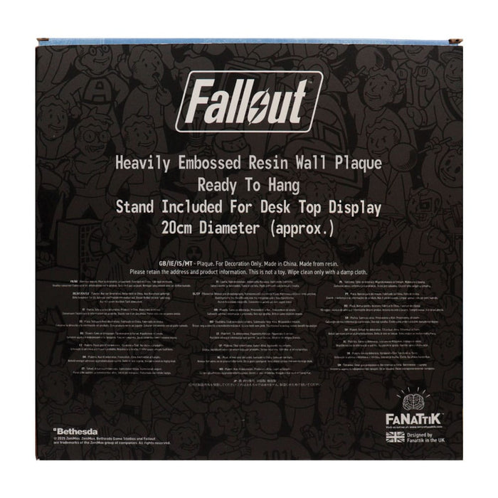 Fallout Vault Boy resinbord (Surface Never, Vault Forever)